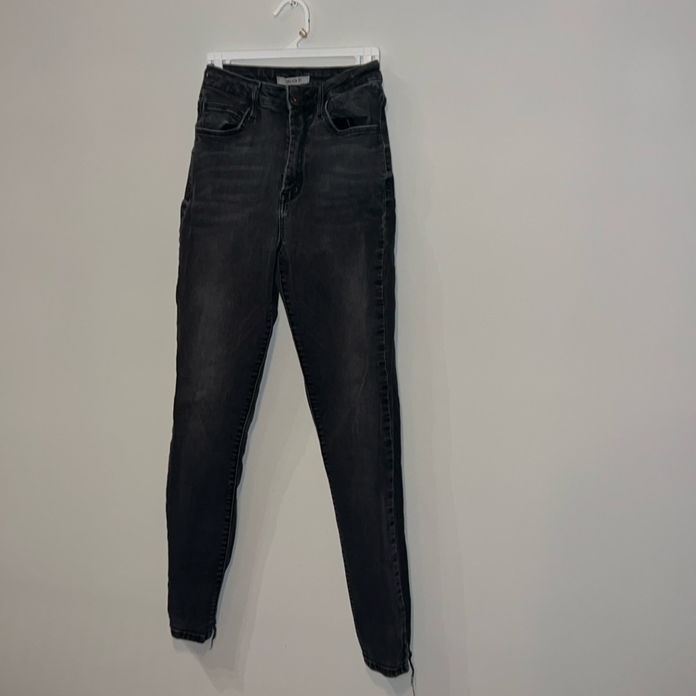 Forever 21 High Waisted Black Skinny Jeans